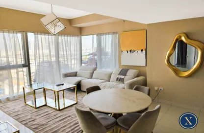 Apartment - 2 Bedrooms - 3 Bathrooms for rent in Damac Heights - Dubai Marina - Dubai