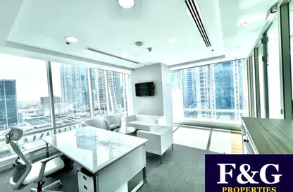 Office Space - Studio - 1 Bathroom for rent in Reef Tower - JLT Cluster O - Jumeirah Lake Towers - Dubai