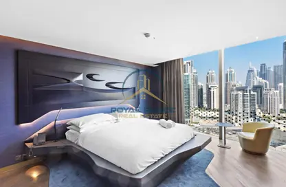 شقة - 2 غرف نوم - 3 حمامات للايجار في الخليج التجاري - دبي