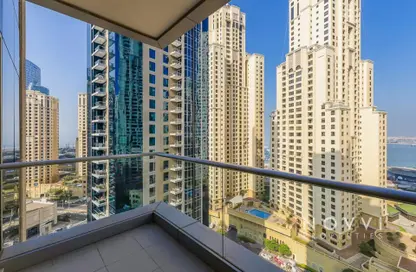Apartment - 1 Bedroom - 2 Bathrooms for rent in Beauport Tower - Marina Promenade - Dubai Marina - Dubai