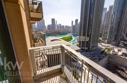 صورة لـ شرفة شقة - غرفة نوم - 2 حمامات للايجار في برج ستاندبوينت 1 - أبراج ستاند بوينت - دبي وسط المدينة - دبي ، صورة رقم 1