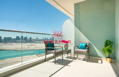 Apartment - 1 Bedroom - 2 Bathrooms for rent in Amaya Towers - Shams Abu Dhabi - Al Reem Island - Abu Dhabi