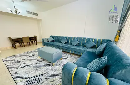 شقة - غرفة نوم - 2 حمامات للايجار في عمارة عزير - 3  الروضة - الروضة - عجمان