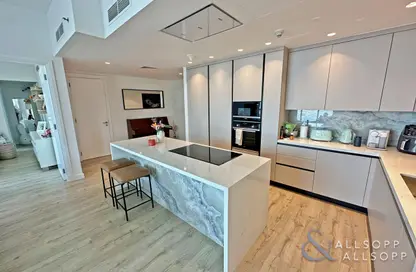 Kitchen image for: Apartment - 2 Bedrooms - 2 Bathrooms for sale in Iris Blue - Dubai Marina - Dubai, Image 1