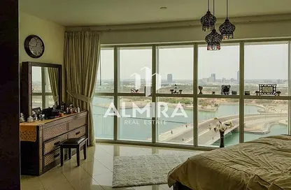 Room / Bedroom image for: Apartment - 2 Bedrooms - 2 Bathrooms for rent in RAK Tower - Marina Square - Al Reem Island - Abu Dhabi, Image 1
