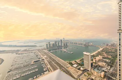 Apartment - 4 Bedrooms - 6 Bathrooms for rent in Damac Heights - Dubai Marina - Dubai
