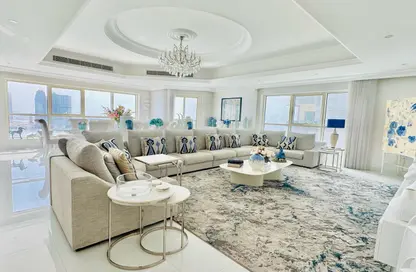 Apartment - 3 Bedrooms - 4 Bathrooms for rent in Al Shahd Tower - Al Khan Lagoon - Al Khan - Sharjah