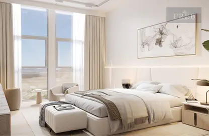 Room / Bedroom image for: Apartment - 1 Bedroom - 2 Bathrooms for sale in MAG 330 - City of Arabia - Dubai, Image 1