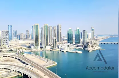 شقة - 2 غرف نوم - 4 حمامات للايجار في برج الواجهة البحرية B - أبراج سكنية على الواجهة البحرية - منطقة النادي السياحي - أبوظبي