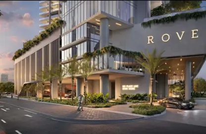 Apartment - 1 Bedroom - 1 Bathroom for sale in Rove Home Marasi Drive - Business Bay - Dubai