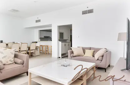 Apartment - 2 Bedrooms - 3 Bathrooms for rent in Al Bateen Residences - Jumeirah Beach Residence - Dubai