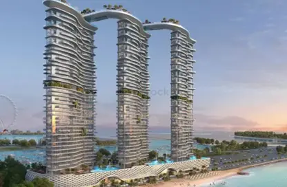 Apartment - 2 Bedrooms - 3 Bathrooms for sale in Damac Bay 2 - Dubai Harbour - Dubai