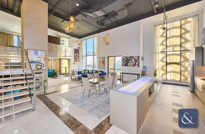 Living Room image for: Duplex - 2 Bedrooms - 2 Bathrooms for sale in Murjan 3 - Murjan - Jumeirah Beach Residence - Dubai, Image 1
