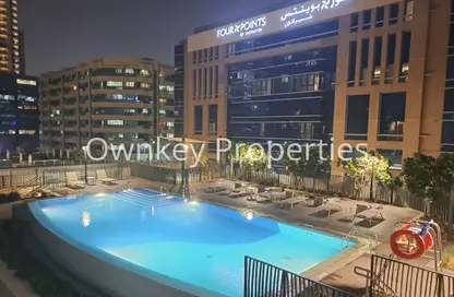 Apartment - 3 Bedrooms - 3 Bathrooms for rent in The Waves Residences - Mankhool - Bur Dubai - Dubai