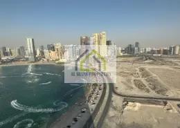 Apartment - 1 bedroom - 2 bathrooms for rent in La Plage Tower - Al Mamzar - Sharjah - Sharjah