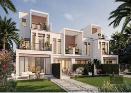 Outdoor House image for: Townhouse - 5 bedrooms - 6 bathrooms for sale in Costa Brava 2 - Costa Brava at DAMAC Lagoons - Damac Lagoons - Dubai, Image 1