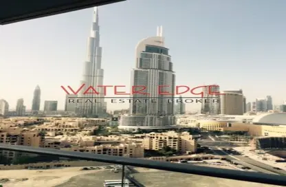 شقة - غرفة نوم - 2 حمامات للايجار في C برج فيوز - برج فيوز - دبي وسط المدينة - دبي