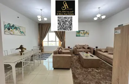 Apartment - 2 Bedrooms - 2 Bathrooms for sale in Orient Tower 1 - Orient Towers - Al Bustan - Ajman