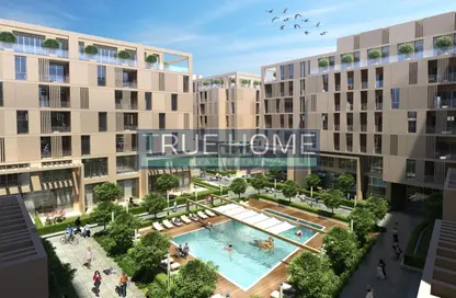 Apartment - 2 Bedrooms - 3 Bathrooms for sale in Sama Residences - Al Mamsha - Muwaileh - Sharjah