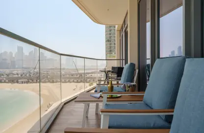 Apartment - 2 Bedrooms - 2 Bathrooms for rent in Marina Vista - EMAAR Beachfront - Dubai Harbour - Dubai