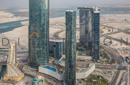 شقة - غرفة نوم - 2 حمامات للايجار في صن تاور - شمس أبوظبي - جزيرة الريم - أبوظبي