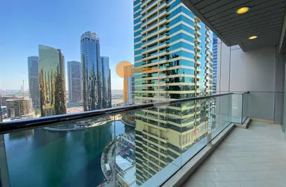 Apartment - 3 Bedrooms - 3 Bathrooms for rent in Global Lake View - JLT Cluster E - Jumeirah Lake Towers - Dubai