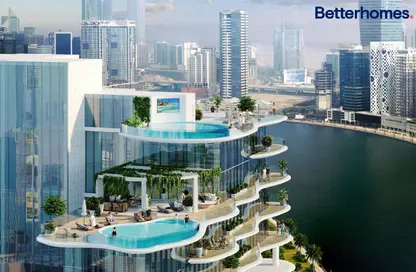 Water View image for: Apartment - 2 Bedrooms - 2 Bathrooms for sale in Chic Tower - Business Bay - Dubai, Image 1