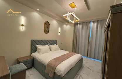 Apartment - 1 Bedroom - 2 Bathrooms for rent in Oasis Tower - Al Rashidiya 1 - Al Rashidiya - Ajman