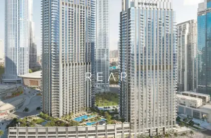 شقة - غرفة نوم - 1 حمام للبيع في سانت ريجيس ريزيدنس - برج خليفة - وسط مدينة دبي - دبي