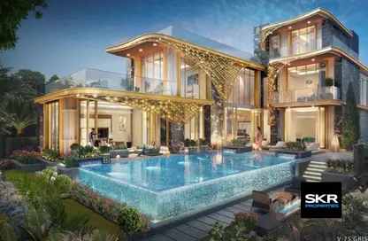 Pool image for: Villa - 7 Bedrooms for sale in Portofino - Damac Lagoons - Dubai, Image 1