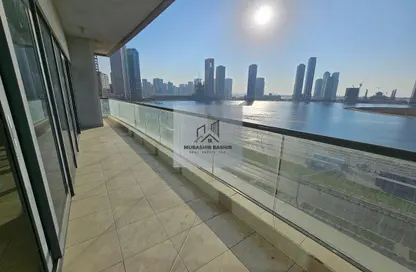 Apartment - 3 Bedrooms - 5 Bathrooms for rent in Al Ghazal Tower - Al Khan Lagoon - Al Khan - Sharjah