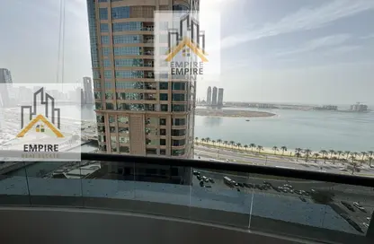 شقة - غرفة نوم - 2 حمامات للايجار في برج الأنوار - الخان لاجون - الخان - الشارقة