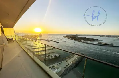 Balcony image for: Apartment - 2 Bedrooms - 3 Bathrooms for rent in Beach Vista - EMAAR Beachfront - Dubai Harbour - Dubai, Image 1