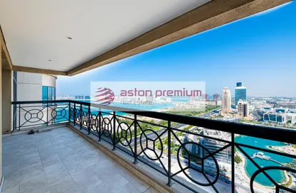 شقة - 3 غرف نوم - 4 حمامات للايجار في برج السيف 1 - دبي مارينا - دبي