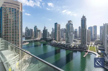 Water View image for: Apartment - 3 Bedrooms - 5 Bathrooms for rent in LIV Residence - Dubai Marina - Dubai, Image 1