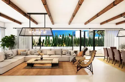 Living Room image for: Townhouse - 5 Bedrooms - 6 Bathrooms for sale in Portofino - Damac Lagoons - Dubai, Image 1