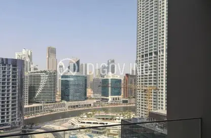 Apartment - Studio - 1 Bathroom for rent in Peninsula One - Peninsula - Business Bay - Dubai