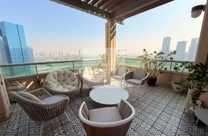 Apartment - 3 Bedrooms - 4 Bathrooms for rent in Al Mass Tower - Emaar 6 Towers - Dubai Marina - Dubai