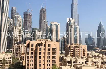 شقة - غرفة نوم - 2 حمامات للايجار في بلفيو برج 2 - أبراج بلفيو - دبي وسط المدينة - دبي