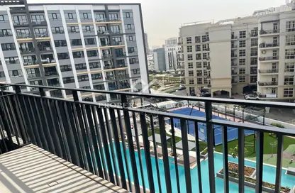 Apartment - 1 Bedroom - 2 Bathrooms for rent in Beverly Boulevard - Arjan - Dubai