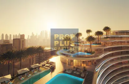 Apartment - Studio - 1 Bathroom for sale in Binghatti Aquarise - Business Bay - Dubai