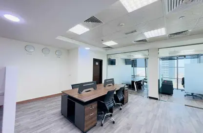 Office Space - Studio - 1 Bathroom for rent in The Prism - Business Bay - Dubai