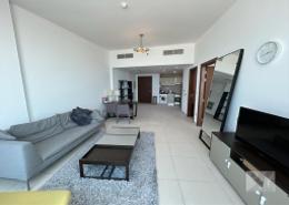 Living Room image for: Apartment - 1 bedroom - 2 bathrooms for rent in Hilliana Tower - Acacia Avenues - Al Sufouh - Dubai, Image 1