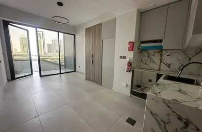 Apartment - Studio - 1 Bathroom for rent in Amal Tower - Dubai Sports City - Dubai