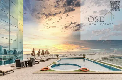 Apartment - 2 Bedrooms - 3 Bathrooms for sale in Oasis Tower - Al Rashidiya 1 - Al Rashidiya - Ajman