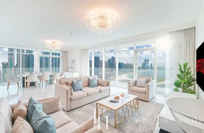 Apartment - 4 Bedrooms - 3 Bathrooms for rent in Sunrise Bay - EMAAR Beachfront - Dubai Harbour - Dubai