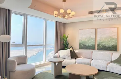 Apartment - 3 Bedrooms - 4 Bathrooms for rent in Leaf Tower - Tamouh - Al Reem Island - Abu Dhabi