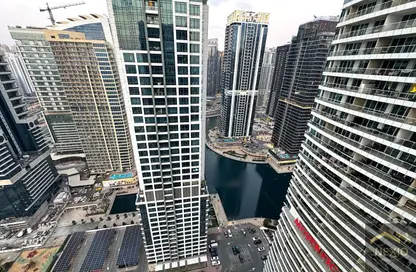 شقة - غرفة نوم - 2 حمامات للايجار في بوابة دبي الجديدة 2 - (JLT) مجمع A - أبراج بحيرة الجميرا - دبي