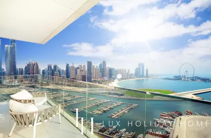 Apartment - 4 Bedrooms - 3 Bathrooms for rent in Sunrise Bay - EMAAR Beachfront - Dubai Harbour - Dubai