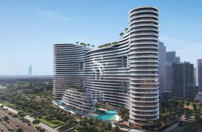 Apartment - 1 Bedroom - 1 Bathroom for sale in Binghatti Aquarise - Business Bay - Dubai